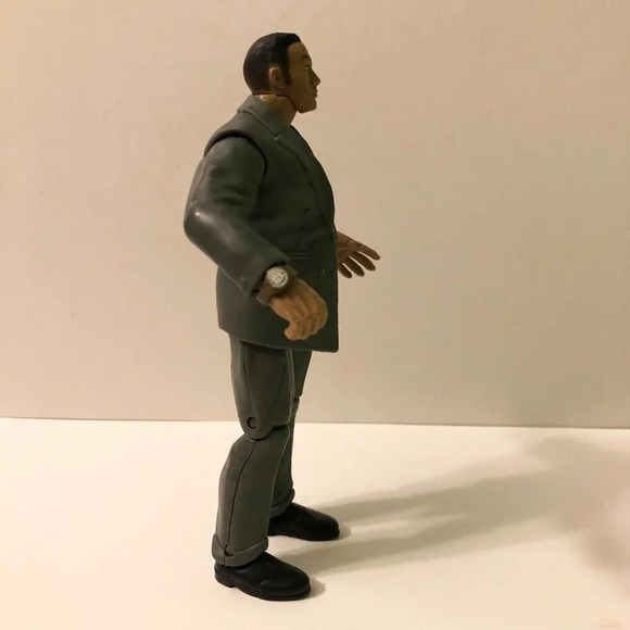 2000 The Rock Jakks Pacific Titan Tron Live WWE Wrestling Figure and Chair - Picture 8 of 15